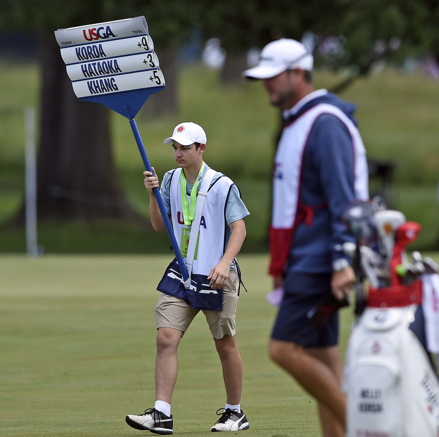 What a ride: Donegal sophomore works as standard bearer for Nelly Korda's group at US Women's Open